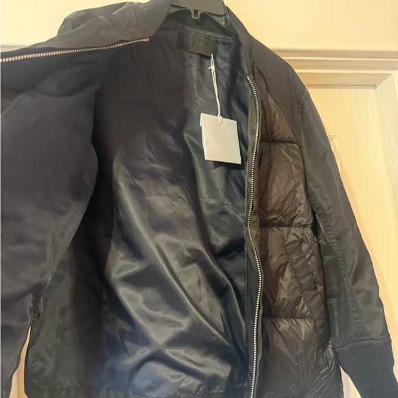 Black Bomber Jacket ROUCHA - Picture 3 of 7